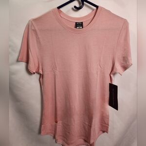 APL Athletic Propulsion Labs Perfect T-Shirt Dusty Rose Short Sleeve Tee New Med